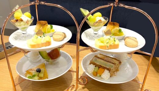 【2900円】お手頃価格のメロンアフタヌーンティーでメロンにまみれる【キハチカフェ日比谷シャンテ】【2025年初夏】