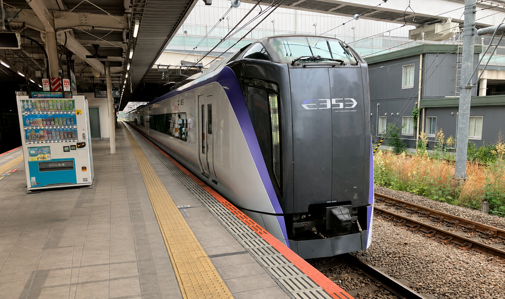 特急かいじで子連れ旅行