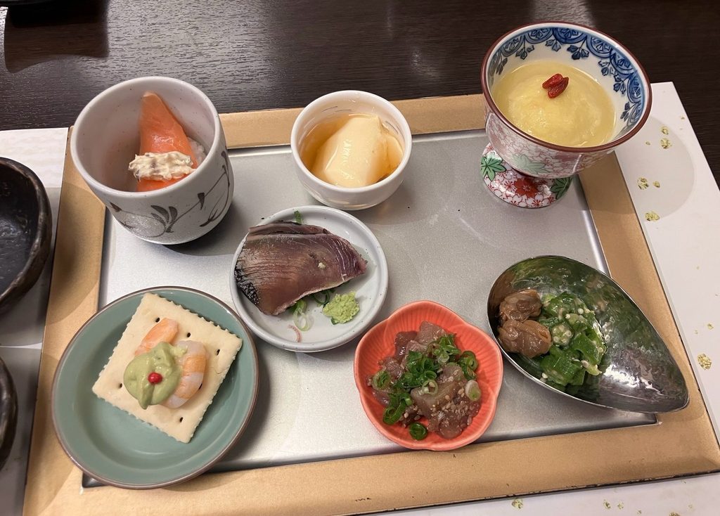 箱根路 開雲|夕飯前菜